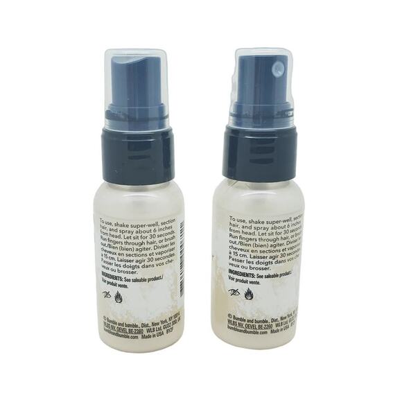 Lot Of 2 Bumble and Bumble Pret a Powder Post Workout Mist 0.85 OZ Each - Picture 2 of 2